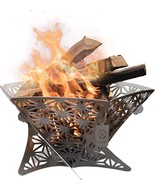 S&#39;More Portable Assembled Camping Fire Pit, Outdoor Fire Pit With Grill,... - £91.99 GBP