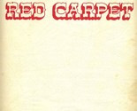 Red Carpet Restaurant Sandwich and Dinners Menu 1970&#39;s - $17.82