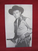 Vintage 1940s Penny Arcade Card Roy Roger Western Cowboy #34 - £14.78 GBP