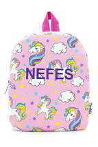 [ We Write Any Name You Want ] Cute Unicorn 0-8 Years Old Kids Backpack,... - £28.40 GBP