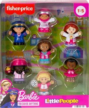 Little People Barbie Toddler Toys, You Can Be Anything Figure - Pack of 7 - £20.74 GBP