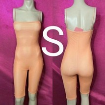 Peach Cami Bodycon Romper Size S - $28.99