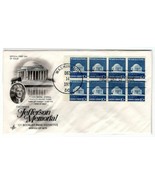 1973 FDC~ Jefferson Memorial ~ 10¢ - £3.99 GBP