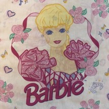 Vintage Ballerina Princess Barbie Standard Pillowcase 1995 The Bibb Co 2... - $16.54