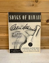 Antique Sheet Music Songs of Hawaii Alkire&#39;s Hawaiian Guitar Solo 1937 - $20.49