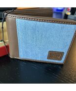 Levi’s Bifold Denim Brown Wallet RFID - $29.95