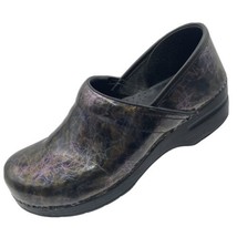 SH27 Dansko Professional EU 40 US 9.5-10 Lightning Patent Leather Clogs - $27.08