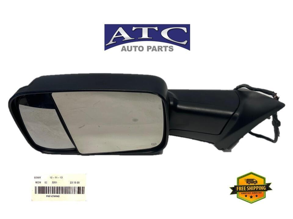68142669AD OEM Front LH Driver Side View Heated Mirror for 2013-2018 Dod... - $148.45