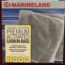 Marineland Activated Carbon Bags C-Series Canister Filters Rite-Size S/T, 2 pk - £19.36 GBP