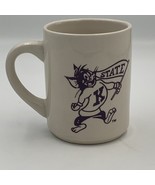 Vintage Kansas State University  Wildcats Willie Mascot Diner Mug - €16,23 EUR