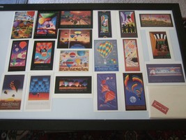 ALBUQUERQUE INTERNATIONAL BALLOON FIESTA POSTER POST CARDS 1979-1997 SET... - £10.63 GBP