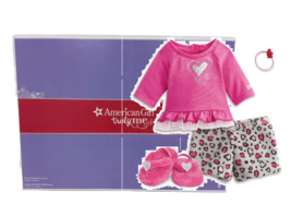 American Girl Truly Me Lovely Leopard PJ&#39;s Set For 18-inch Dolls - Incl ... - $17.99