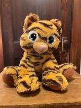 Build A Bear Baby Tiger Cub Wild Cat Blue Eyes 12in Plush 2017 - $11.63