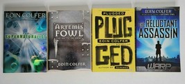 4 EOIN COLFER Books Lot Supernaturalist Plugged Reluctant Assassin Artemis Fowl - $11.99