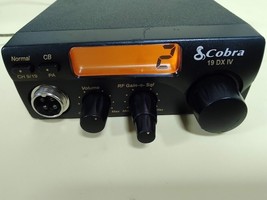 Cobra 19 DX IV CB Radio 19DXIV Cobra Electronic With CA-73 Microphone - £17.13 GBP
