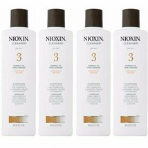 NIOXIN System 3 Cleanser Shampoo 10.1oz (Pack of 4) - £29.75 GBP