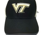 NCAA Virginia Tech Black &amp; Gold  Cap Hat Adjustable - £9.09 GBP