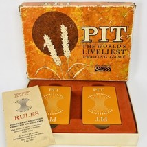 Pit Card GAME Complete 1964 Parker Brothers Worlds Liveliest Trading Game Vtg. - $9.74