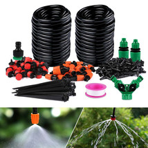 Drip Irrigation System Self Watering Irrigation Kits Home Garden Greenho... - $17.08+