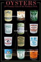 Oyster Cans Poster 18x24 - £33.64 GBP