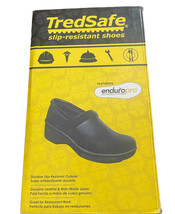 Women&#39;s Shoes Tredsafe Leather Zest II Oil Slip Resistant Clogs Size 7 - $24.62