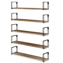 Avila 24" Floating Shelves For Wall, Kitchen Organization & Office Shelves, Book - £62.59 GBP