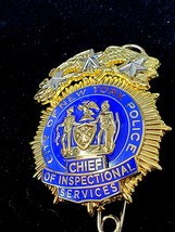 New York NYPD Chief of Inspectional Services - £39.96 GBP