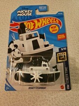 HOT WHEELS HW SCREEN TIME DISNEY MICKY MOUSE DISNEY STEAMBOAT  9/10 DIECAST - $4.94