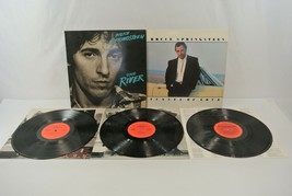 Bruce Springsteen The River &amp; Tunnel of Love Record Lot of 2 Vinyl LP NM &amp; EX! - £26.62 GBP