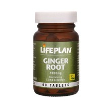 Lifeplan Ginger Root 1000mg 90 Tablets  - $19.00