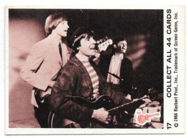 The Monkees TV Series Trading Card Sepia Series #17 Raybert Prod 1966 VFN/NM - £4.77 GBP
