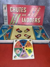 Vintage Chutes And Ladders Milton Bradley All Original Board Game 1956 4... - $46.75