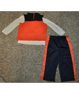 Boys Vest Shirt Athletic Pants 3 Pc Sports Orange Blue Ive Got Game Wint... - £13.29 GBP