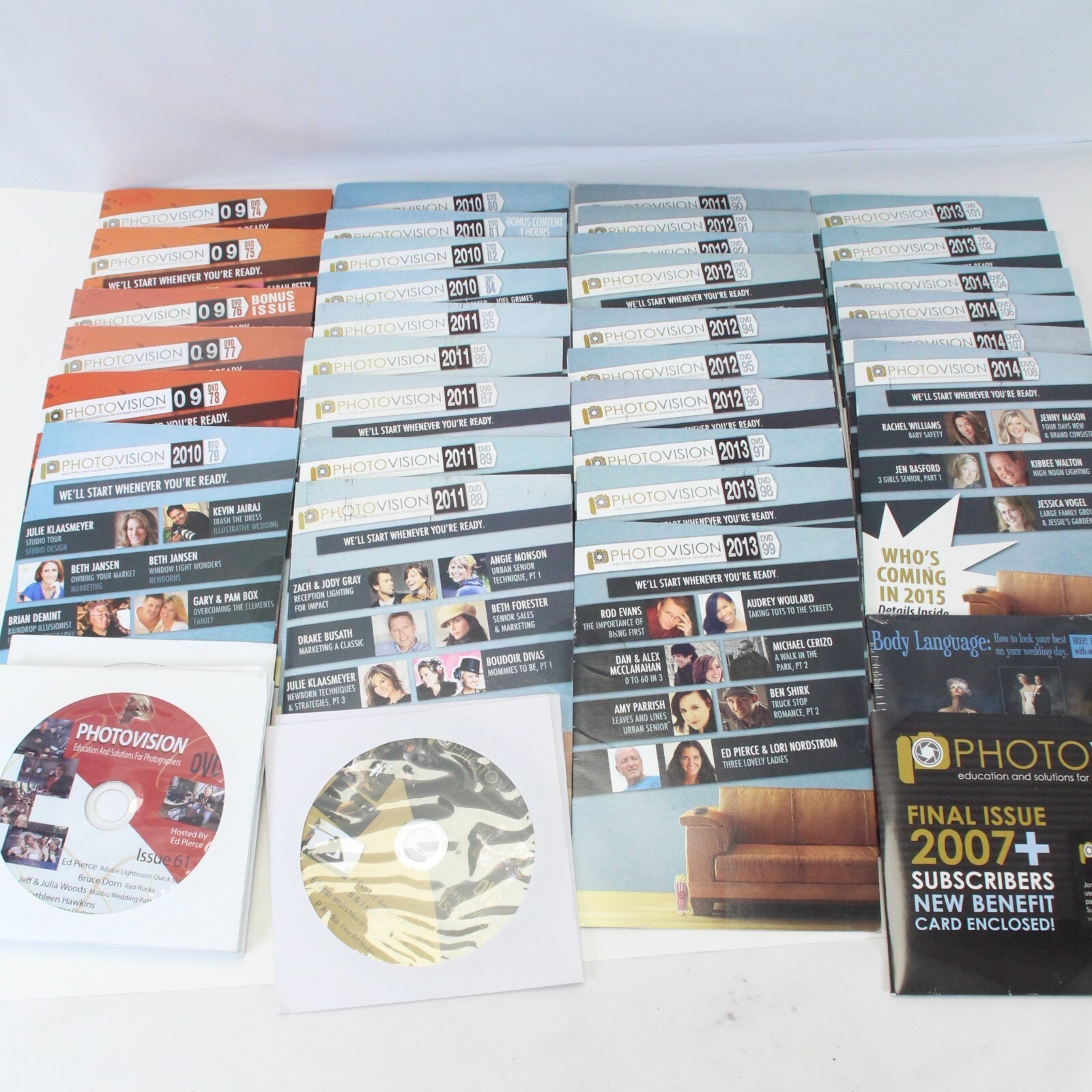 PhotoVision DVD Wedding Studio Photography Techniques &amp; Body Language Lo... - $48.99