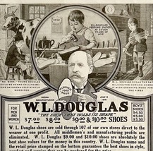 1920 W.L. Douglas Shoes Footwear Advertisement Clothing Ephemera Cow - $19.99