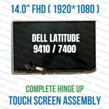 Dell OEM Latitude 7400 2-in-1 14&quot; Touch Screen FHD LCD Assembly FDGXV - £86.54 GBP