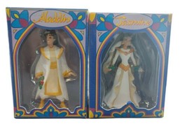 Vintage Disney Grolier Jasmine &amp; Aladdin 1997 Christmas Ornament First Issue - £18.83 GBP