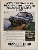 1980 Print Ad Renault Le Car 2-Door Cars Imported from France - £10.75 GBP