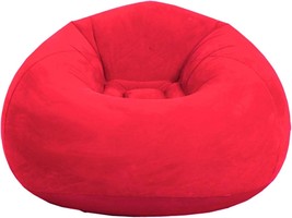 Denpetec Comfortable Bean Bag Chair Foldable Lazy Inflatable Pvc Sofa Couch For - £25.53 GBP