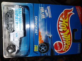 1996 Hot Wheels Collector #492 SWINGFIRE Snow Patrol White Variation w/5... - $5.72