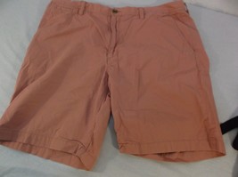 2 Pairs Columbia Perry Ellis Hot Weather Tan Beige Flat Cargo Fishing Shirts 36 - £16.11 GBP