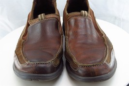 Dr. Scholl&#39;s Shoes Sz 11 M Brown Loafer Leather Men San Antonio - £15.44 GBP
