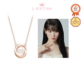 [J.Estina] Iu&#39;s Pick Miolo 14K Part 1 Dia Necklace (JJMEND2BS601R4420) Korean - £516.21 GBP