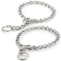 Choke Chain Dog Collar Selections - Steel Training High Quality Low Prices - £8.51 GBP