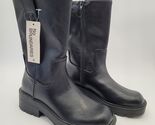 New NWT No Boundaries Women's Sz 8 Pull On Black Lug Sole Memory Foam Boots - $21.77