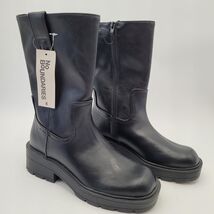 New NWT No Boundaries Women's Sz 8 Pull On Black Lug Sole Memory Foam Boots - $21.77