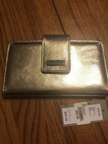 Great Kenneth Cole Reaction Women's Whitney Wallet Organizer - Gold - NWT - $49.40