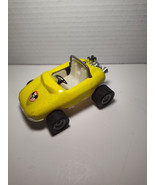 1977 AZRAK-HAMWAY DIECAST CAR MICKEY MOUSE CLUB CAR WALT DISNEY YELLOW RARE - $169.61 MXN