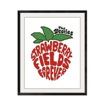 All Stitches - Strawberry Fields Cross Stitch Pattern In Pdf -156 - £2.17 GBP