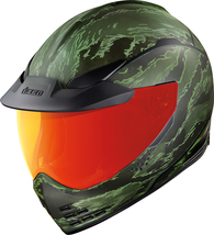 ICON Domain™ Motorcycle Helmet - Tiger&#39;s Blood - Green - 2XL 0101-14928 - $350.00